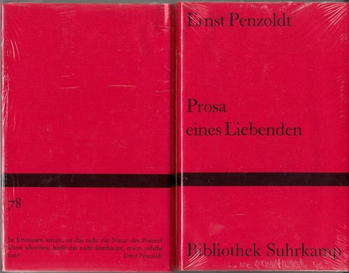 Ernst penzoldt prosa eines - prosa,