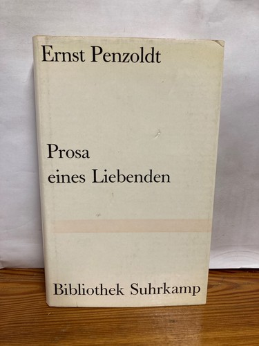 Prosa eines liebenden - prosa,