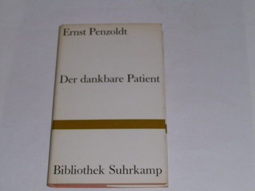 Penzoldt ernst der - der, dankbare