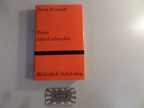 Prosa eines liebenden - prosa,