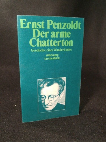 Der arme chatterton neubuch - arme, [neubuch]