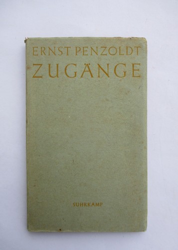 Ernst penzoldt zugänge - penzoldt,